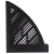 Лоток вертикальный для бумаг BRAUBERG "Standard+", 250х90х300 мм, черный - 286 руб. в alfabook